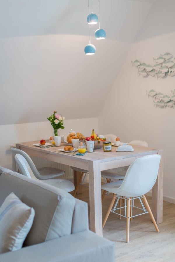 זינקסט Ferienwohnungen Haus Am Strand מראה חיצוני תמונה